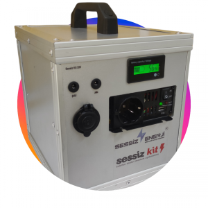 Kamp İçin Güç Kaynağı Sessiz Kit 220 Panelsiz